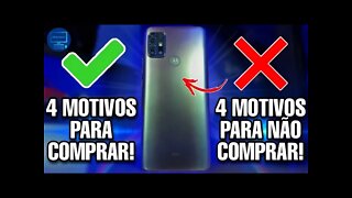 MOTO G30 - 4 MOTIVOS PARA COMPRAR E 4 PARA NÃO COMPRAR!!! 💸