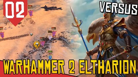 Elfo Fresco pego por Trás - Total War Warhammer 2 Eltharion #02 [Série Gameplay Português PT-BR]