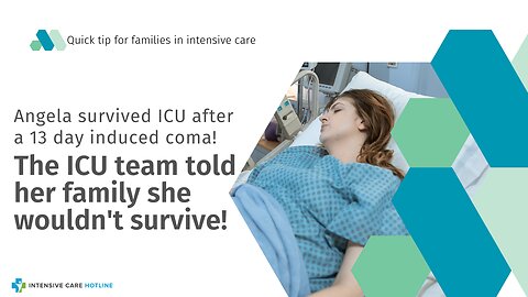 Angela Survived ICU After a 13 Day Induced Coma! The ICU Team Told Her Family She Wouldn't Survive!