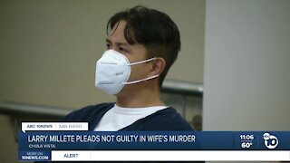 Larry Millete pleads not guilty in wife's murder