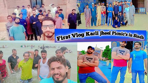 Karli jheel in sindh/first vlog All team Going picnic's/karli jheel dakhain r enjoy karan