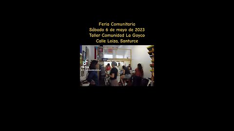 FERIA COMUNITARIA LA GOYCO 6.MAYO.2023