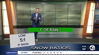 Detroit Weather: Mild and rainy day