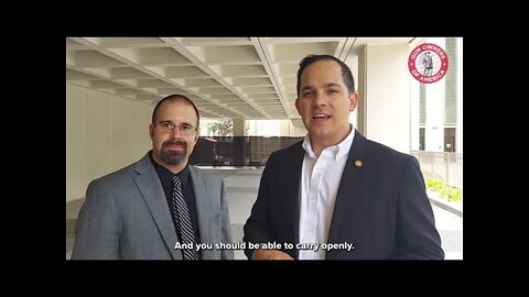 FL State Rep. Anthony Sabatini Calls Out the RINOS Blocking Constitutional Carry