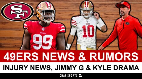 NOW: Jimmy G & Kyle Shanahan Drama + 49ers Injury News On Javon Kinlaw, Armstead; 49ers Rumors, News