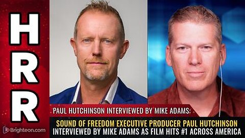 Sound of Freedom Executive Producer Paul Hutchinson Interview - Film hits #1 across America