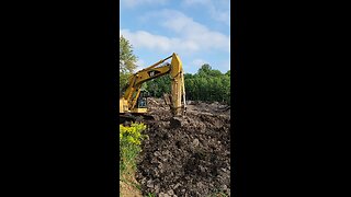 Cat 321 leveling mud