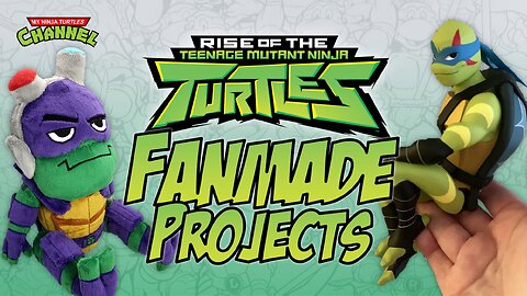 AMAZING Rise of the TMNT Fanmade Projects from Twitter (Sculpture and Plush)