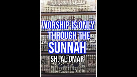 Worship is Only Through Dawah by Sheikh Omar bin AbdulRahman Al Omar حَفِظَهُ اللّهُ