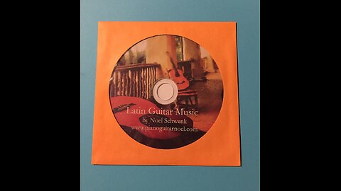 ONE-HOUR LATIN GUITAR CD BY NOEL SCHWENK (PROMO SAMPLES)