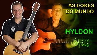 Como tocar AS DORES DO MUNDO (Hyldon) - Aula Completa + PDF