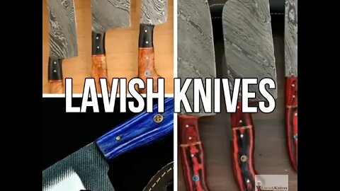 Handmade Damascus steel Kitchen Knives #shorts #knives #knife