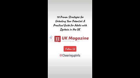 10 Proven Strategies for Unlocking Your Potential: A Practical Guide for Adults with Dyslexia