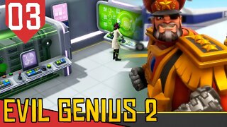 Laboratórios de PESQUISA e Guardas - Evil Genius 2 Ivan Vermelho #03 [Gameplay PT-BR]