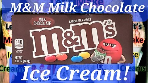 Ice Cream Making M&M Milk Chocolate