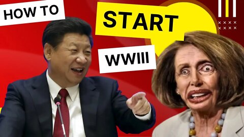 IS NANCY PELOSI ALREADY IN TAIWAN? IS SHE STARTING A WAR WITH CHINA? BLACK SWAN EVENT? #weibo