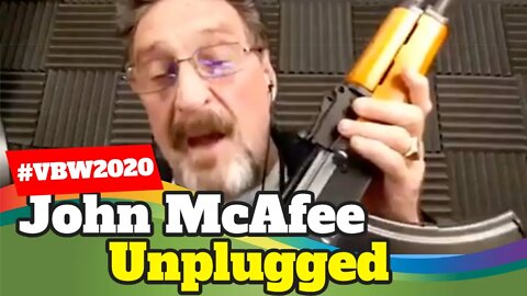 John McAfee - Crypto, Coronavirus and Guns at Virtual Blockchain World 2020