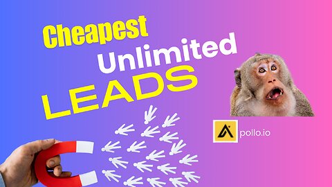 How to scrape UNLIMITED leads from apollo (Cheapest way)