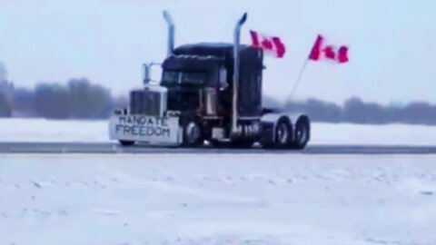 Canadian Truckers Protest Injection Mandates