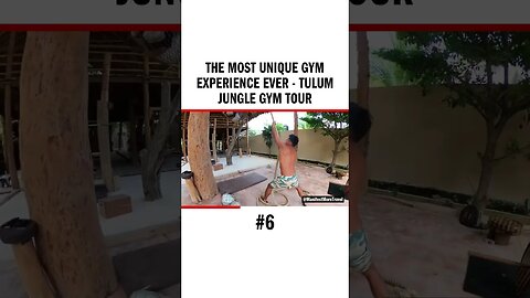 The Most Unique Gym Experience Ever - Tulum Jungle Gym Tour - #tulumjunglegym #junglegym #tulum #jun