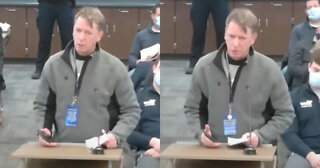 School Board Member Screams at Maskless Man Giving Public Comment