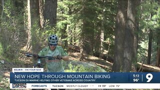 Mountain biking helps local Marine veteran recover after deployment