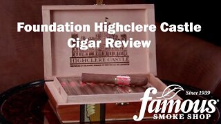 Foundation Cigars Highclere Castle Victorian Video Review