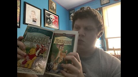 UnBoxing Disney’s VHS Tapes Of Pooh And Bambi