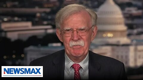 John Bolton: Biden didn't point the finger at Iran