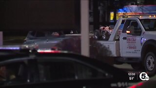 Person driving stolen Kia tries to hit Cleveland Police officers