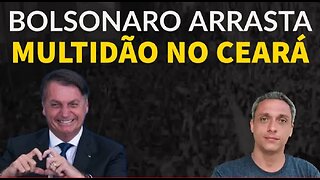 In Brazil, despite being ineligible, Bolsonaro takes thousands of people to the streets of Ceará