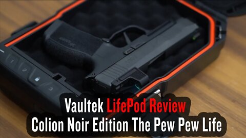 Vaultek LifePod Review - Colion Noir Edition Portable, Weather Resistant, TSA Compliant Safe