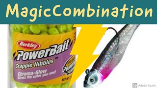 The Magic Formula to get hard fish to bite (Mimic Minnow and Crappie Nibbles)