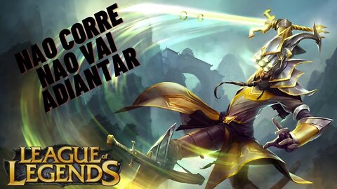 League of legends Master Yi Arrebenta em ARAM