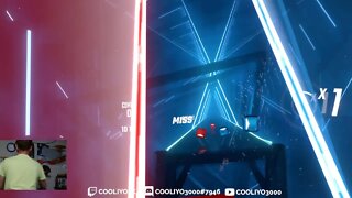 beat saber .. first time expert plus only