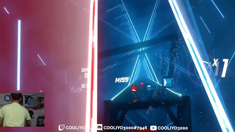 beat saber .. first time expert plus only