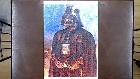 Darth Vader Photomosaic Jigsaw Puzzle Time Lapse