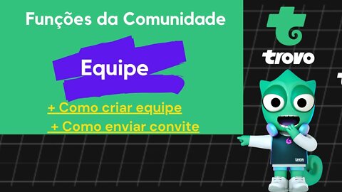 Equipe na Trovo, Como criar equipe na Trovo, Como enviar convite de Equipe na Trovo