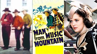 MAN FROM MUSIC MOUNTAIN (1938) Gene Autry, Smiley Burnette & Carol Hughes | Drama, Western | B&W