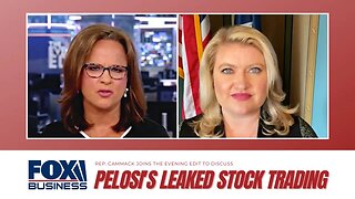 Rep. Cammack Joins FBN To Discuss Pelosi's BOTCHED Response To Husband's Lucrative Stock Trading