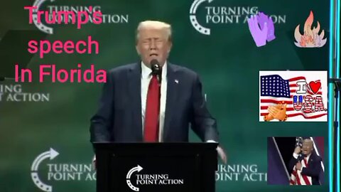 LIVE: Donald Trump speaks at Turning Point summit in Florida