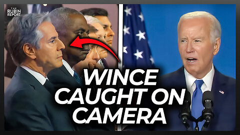 Watch Biden Staff Wince in Unison on Camera at Massive Gaffe