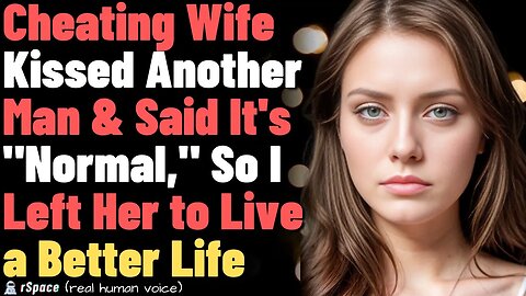 Cheating Wife Kissed Another Man & Said It's "Normal," So I Left Her to Live a Better Life