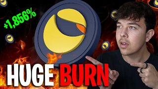 TERRA LUNA CLASSIC MASSIVE BURN STARTS NOW (LUNC PRICE PREDICTION)