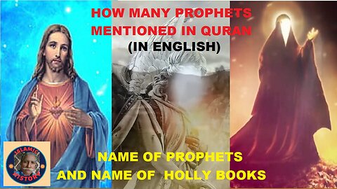 How many Phorphts mentioned in Quran | How many phrophts mentioned in Bible | Name of Holly Books