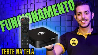 TESTE NA TELA STV S1 PRO