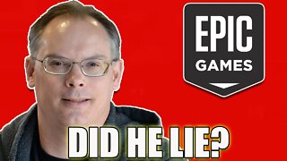 Did Tim Sweeney Lie About Sony's Epic Games Investment Deal?