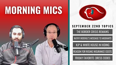 LIVE! Morning Mics Show 9.22.23