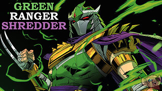 Shredder Becomes the New Green Ranger in this Power Rangers/TMNT Crossover Finale