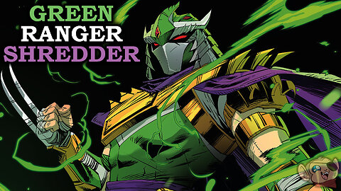 Shredder Becomes the New Green Ranger in this Power Rangers/TMNT Crossover Finale